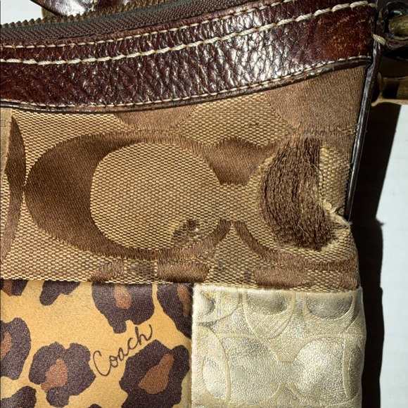 Vintage Coach Patchwork Bag F-124840 - Picture 7 of 10